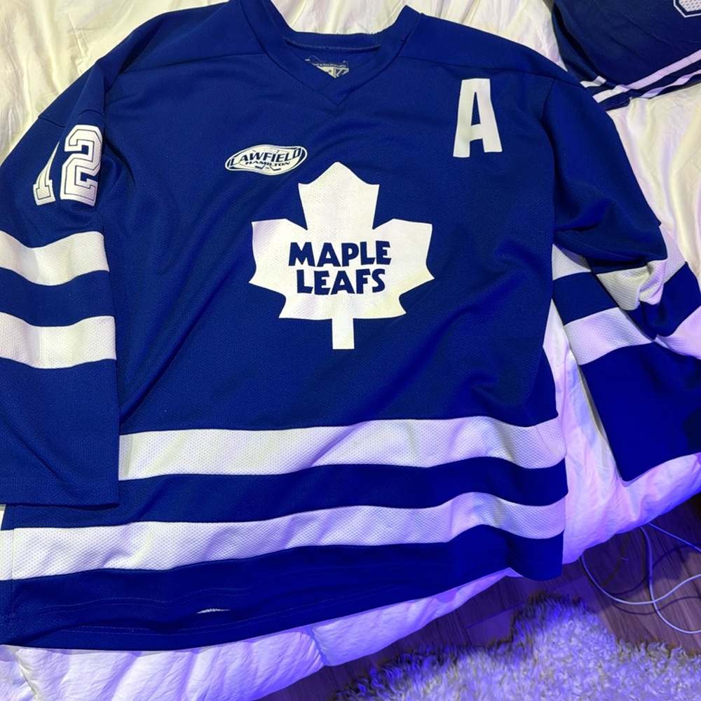 Toronto maple leafs jersey m lolich